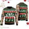 Us Marine Christmas All Over Print 3D Ugly Christmas Sweater Product Photo 1