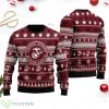 U.S Marine Corps Red All Over Print 3D Ugly Christmas Sweater Product Photo 1