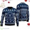 U.S Navy Blue All Over Print 3D Ugly Christmas Sweater Product Photo 1