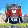 Wesolych Swiat Poland Full Print Ugly Christmas Sweater Product Photo 1
