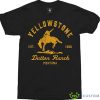 Yellowstone Bucking Bronco Horse Dutton Ranch Montana Shirt Product Photo 1