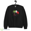 2022 Grinch Hand Arizona Cardinals Merry Christmas Shirt - G185 Unisex Heavy Blend Crewneck Sweatshirt