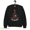 Arizona Cardinals NFL Merry And Bright Christmas Tree Shirt - G185 Unisex Heavy Blend Crewneck Sweatshirt