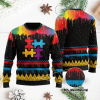 Autism Awareness Ugly Christmas Sweater Product Photo 1