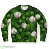 Baseball Tree Christmas Sweatshirt Product Photo 1