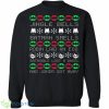 Batman Knitting Pattern Ugly Christmas Sweatshirt - batman-knitting-pattern-ugly-christmas-sweatshirt-1