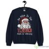 Be Nice To The Teacher Santa Is Watching Christmas Premium Sweatshirt - G185 Unisex Heavy Blend Crewneck Sweatshirt-1