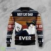 Best Cat Dad Ever Funny Ugly Christmas Sweater Product Photo 1
