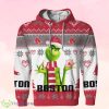 Boston Red Sox Baseball American Grinch Christmas 3D Hoodie Product Photo 1