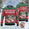 Brahman Cattle Lovers Christmas Tree Ugly Christmas Sweater Product Photo 1