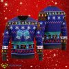 Bud Light Beer Snowflake Pattern Ugly Christmas Sweater Product Photo 1