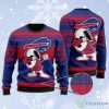 Buffalo Bills Snoopy Dabbing Ugly Christmas Sweater Product Photo 1