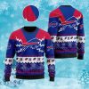 Buffalo Bills Snowflake Pattern Ugly Christmas Sweater Full Over Print Product Photo 1