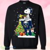 Buffalo Sabres Snoopy Woodstock Christmas Sweatshirt Product Photo 1