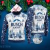 Busch Light Knitting Patten Ugly Christmas Sweater Product Photo 1