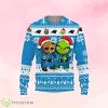 Carolina Panthers Baby Groot And Grinch Ugly Christmas Sweater Product Photo 1