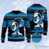 Carolina Panthers Snoopy Dabbing Ugly Christmas Sweater Product Photo 1