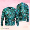 Cat Blue Art Lover Cat Colorful Ugly Christmas Sweater Product Photo 1