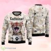 Cat Caffeine Ugly Christmas Sweater - Unisex Sweater Christmas Product Photo 1