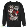 Cat Sleigh Ugly Christmas Sweatshirt Product Photo 1