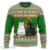 Cat Wreck The Tree Meowy Christmas Sweater Product Photo 1