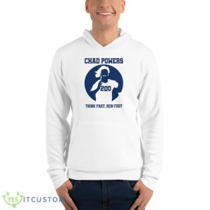 Chad Powers Think Fast Run Fast 200 T-Shirt 13 Chad Powers Think Fast Run Fast 200 T-Shirt - Unisex Fleece Pullover Hoodie-1