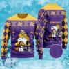 Charlie Brown Minnesota Vikings Snoopy Ugly Christmas Sweater Full Over Print Product Photo 1