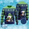 Charlie Brown Snoopy Ugly Seattle Seahawks Christmas Sweater Full Over Print Product Photo 1
