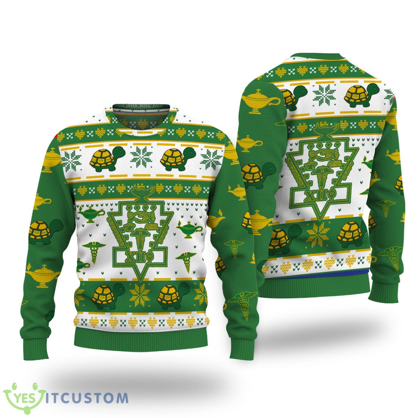Chi Eta Phi Christmas Ugly Christmas Sweater 3 Chi Eta Phi Christmas Ugly Christmas Sweater Product Photo 1