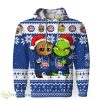 Chicago Cubs Baby Groot And Grinch Ugly Christmas 3D Hoodie Product Photo 1