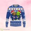 Chicago Cubs Baby Groot And Grinch Ugly Christmas Sweater Product Photo 1