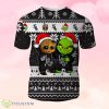 Chicago White Sox Baby Groot And Grinch Ugly Christmas 3D T-Shirts Product Photo 1