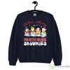 Chillin With My Fourth Grade Snowmies Christmas Teacher Sweatshirt - G185 Unisex Heavy Blend Crewneck Sweatshirt-1
