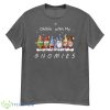 Chillin With My Gnomies Funny Gnome Christmas Pamajas Family Shirt - G500 Men’s Classic T-Shirt-1