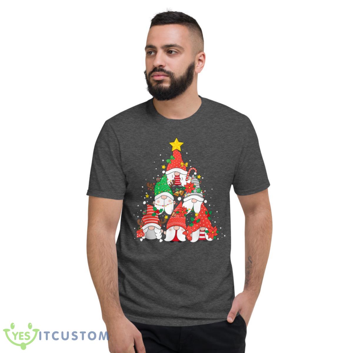 Christmas Gnomes Shirt Funny Family Pajamas Gnomes Tree Xmas Shirt 3 Christmas Gnomes Shirt Funny Family Pajamas Gnomes Tree Xmas Shirt - Short Sleeve T-Shirt-1