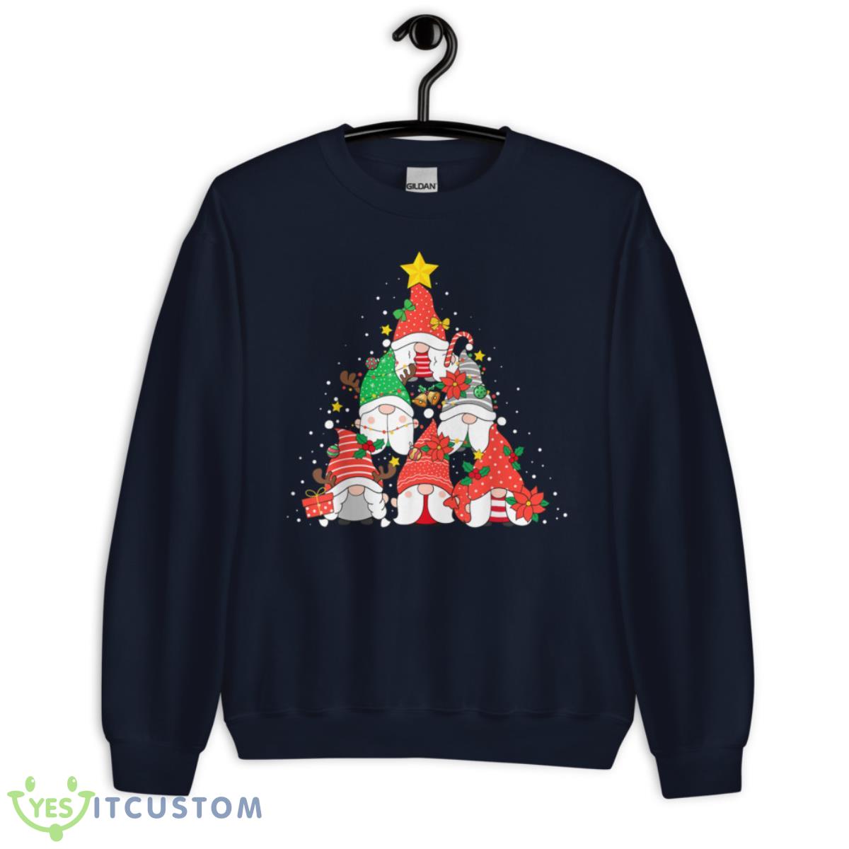 Christmas Gnomes Shirt Funny Family Pajamas Gnomes Tree Xmas Shirt 5 Christmas Gnomes Shirt Funny Family Pajamas Gnomes Tree Xmas Shirt - Unisex Crewneck Sweatshirt-1