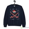 Christmas Ice Hockey Sticks Puck Xmas Sports Men Boys Kids Sweatshirt - G185 Unisex Heavy Blend Crewneck Sweatshirt-1
