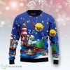 Christmas Lighthouse Sweater 3D Product Photo 1