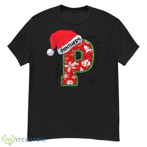 Christmas Mascot Santa Hat Xmas Panthers Shirt - G500 Men’s Classic T-Shirt