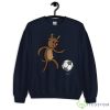 Christmas Reindeer Soccer Football Xmas Men Boys Kids GIrls Sweatshirt - G185 Unisex Heavy Blend Crewneck Sweatshirt-1