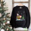 Christmas Santa Charlie Brown Sweatshirt, Snoopy Reindeer Xmas Shirt Product Photo 1