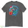 Christmas Santa Saurus Rex Shirt - G500 Men’s Classic T-Shirt-1