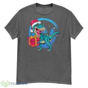 Christmas Santa Saurus Rex Shirt - G500 Men’s Classic T-Shirt-1