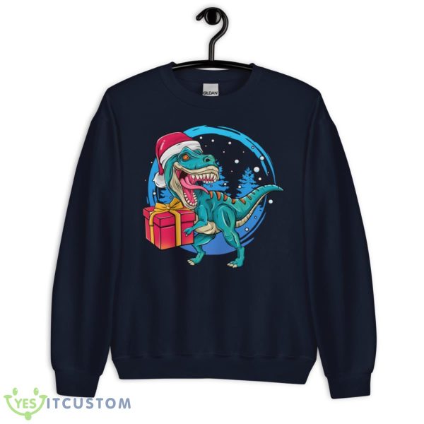 Christmas Santa Saurus Rex Shirt