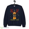 Christmas Spirit Imported Black Velvet Christmas Sweatshirt - G185 Crewneck Sweatshirt-1