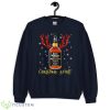Christmas Spirit Reindeer Evan Williams Whisky Christmas Sweatshirt - G185 Crewneck Sweatshirt-1