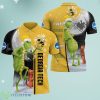 Christmas The Grinch Georgia Tech Yellow Jackets NCAA I Hate Morning People 3D Polo Shirts Product Photo 1