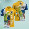 Christmas The Grinch Kent State Golden Flashes NCAA I Hate Morning People 3D Polo Shirts Product Photo 1