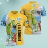 Christmas The Grinch LIU Brooklyn Blackbirds NCAA I Hate Morning People 3D Polo Shirts Product Photo 1
