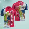 Christmas The Grinch Los Angeles Angels MLB I Hate Morning People 3D Polo Shirts Product Photo 1